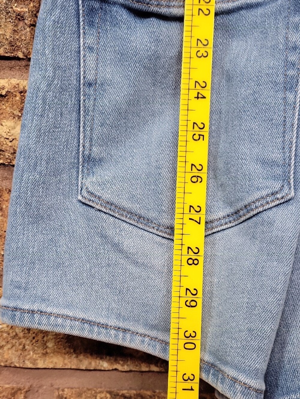 Good American Fit for Success Denim Romper Size 2 Small Cotton Stretch - Picture 11 of 16